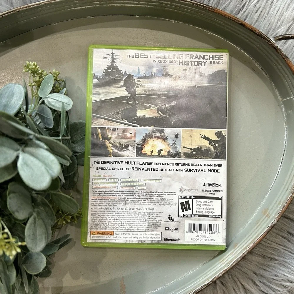 Call of Duty: Modern Warfare 3 MW3 (Microsoft Xbox 360, 2011) Complete
